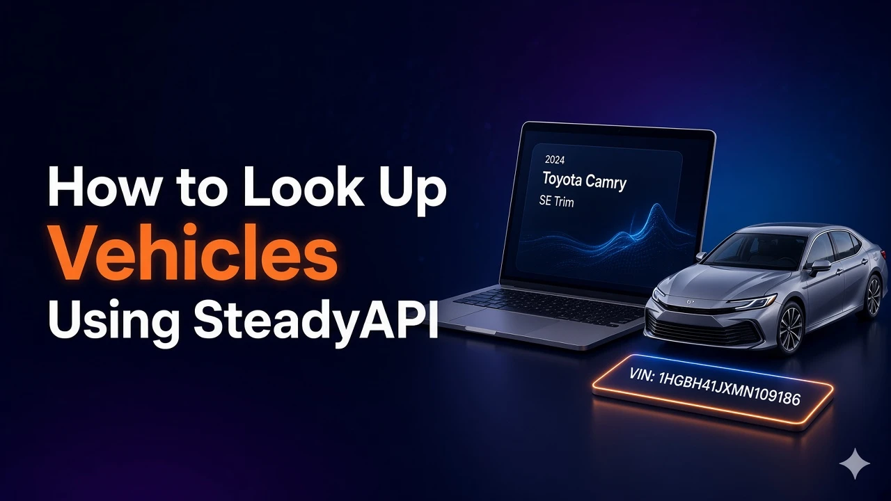 How to Look Up Vehicles Using SteadyAPI