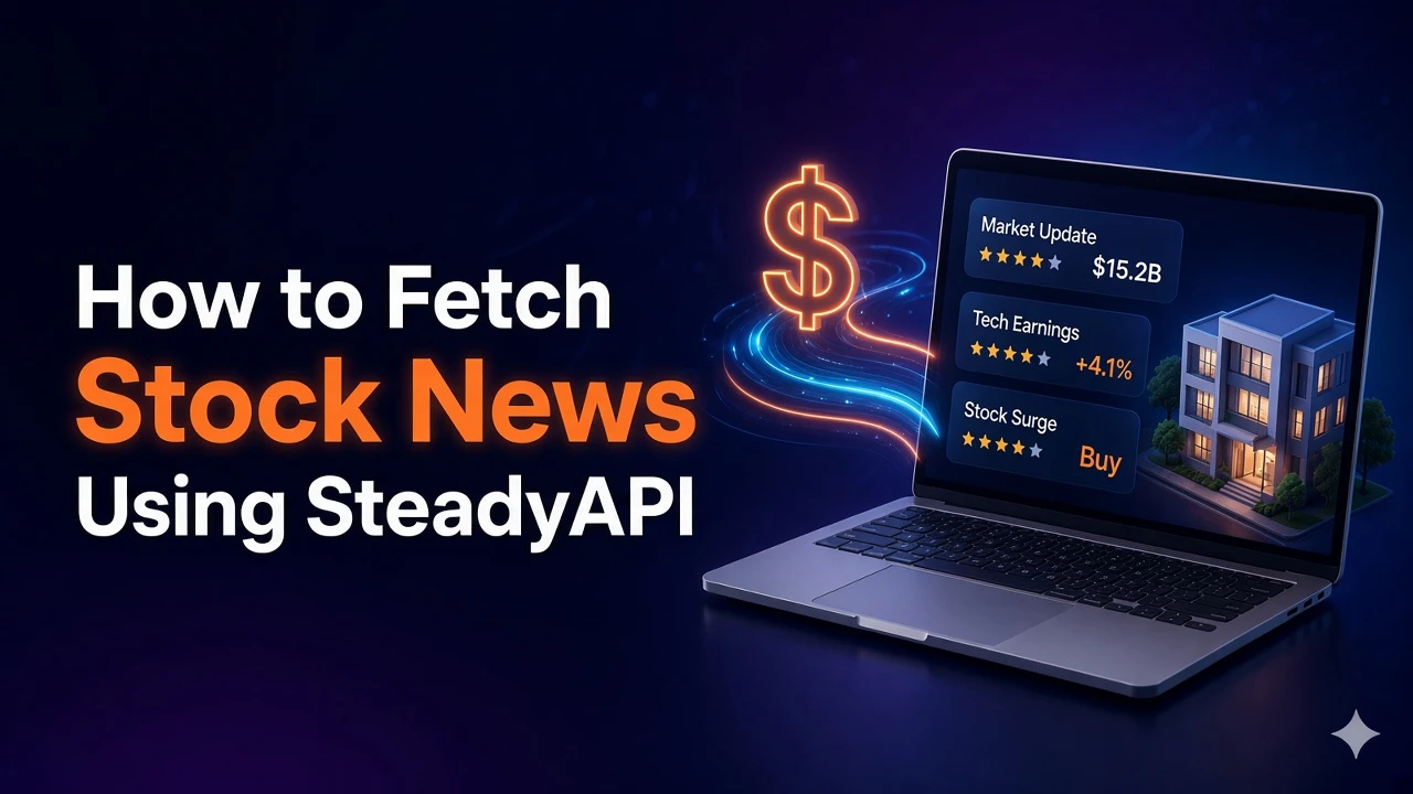 How to Fetch Stock News Using SteadyAPI