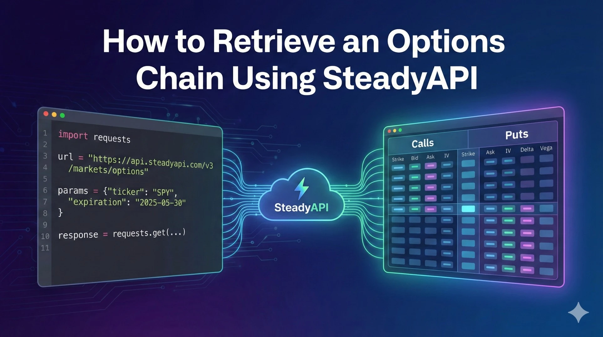 How to Retrieve an Options Chain Using SteadyAPI